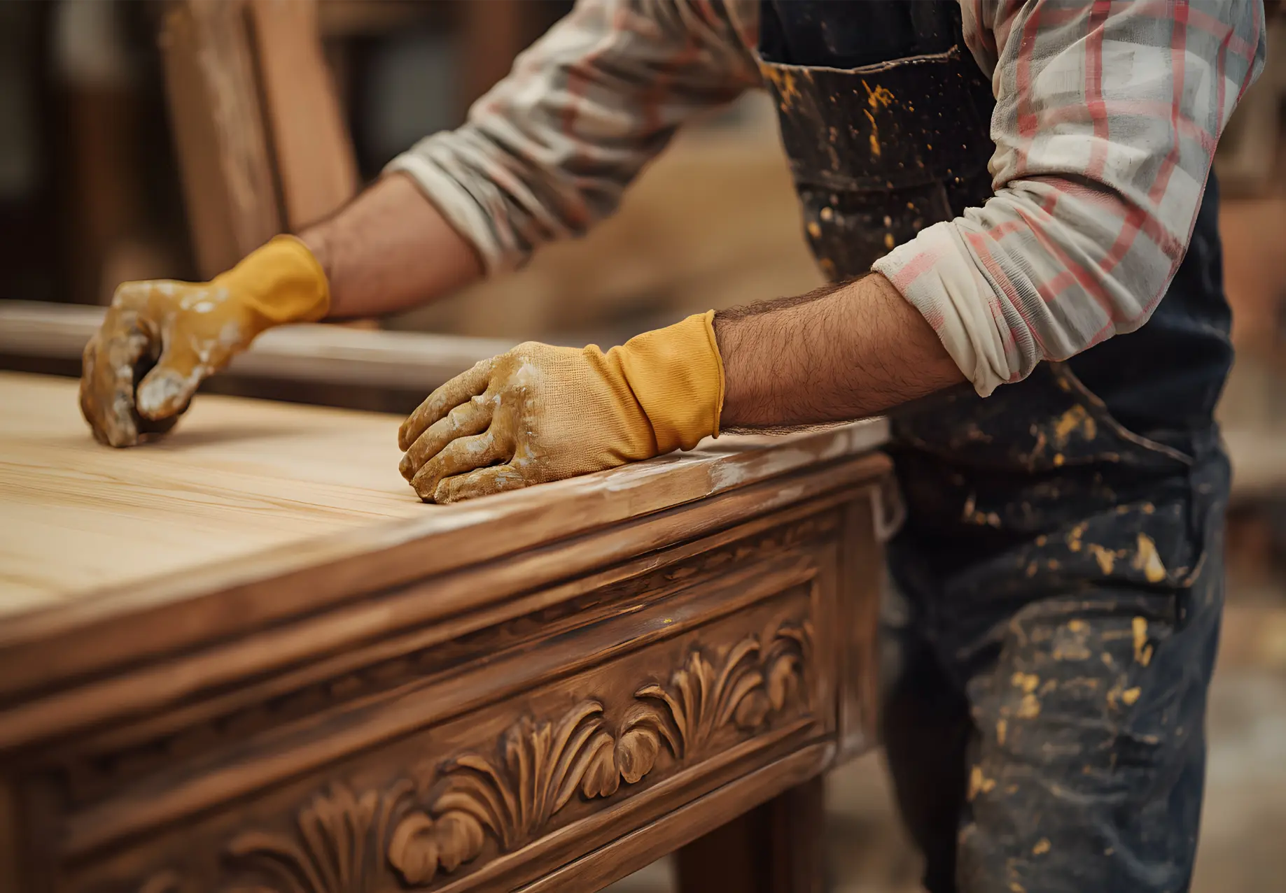 quia paso a paso para restaurar un mueble antiguo en madera